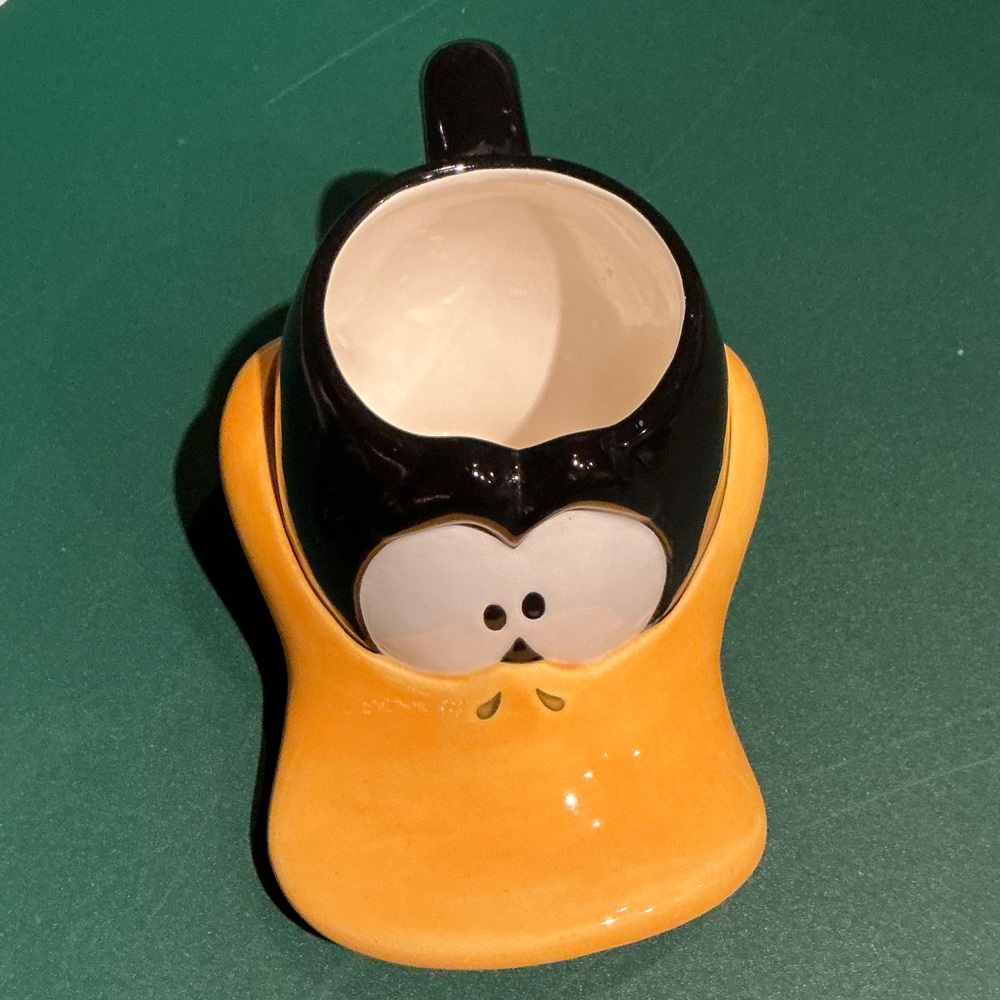 1995-Daffy Duck face mug- Applause Inc.WB